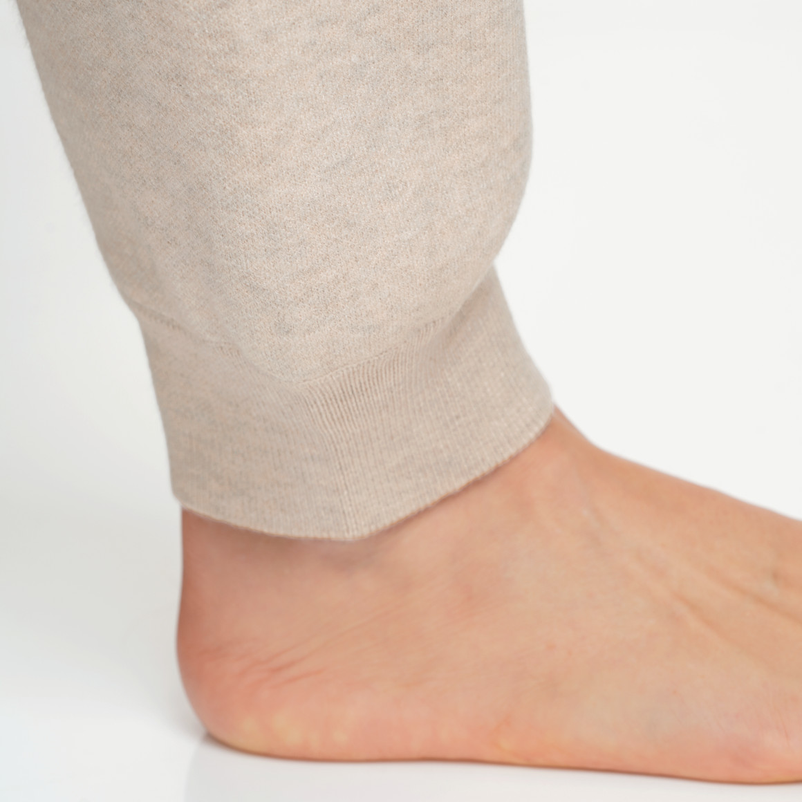 Damen Loungewear-Strickhose in Uni