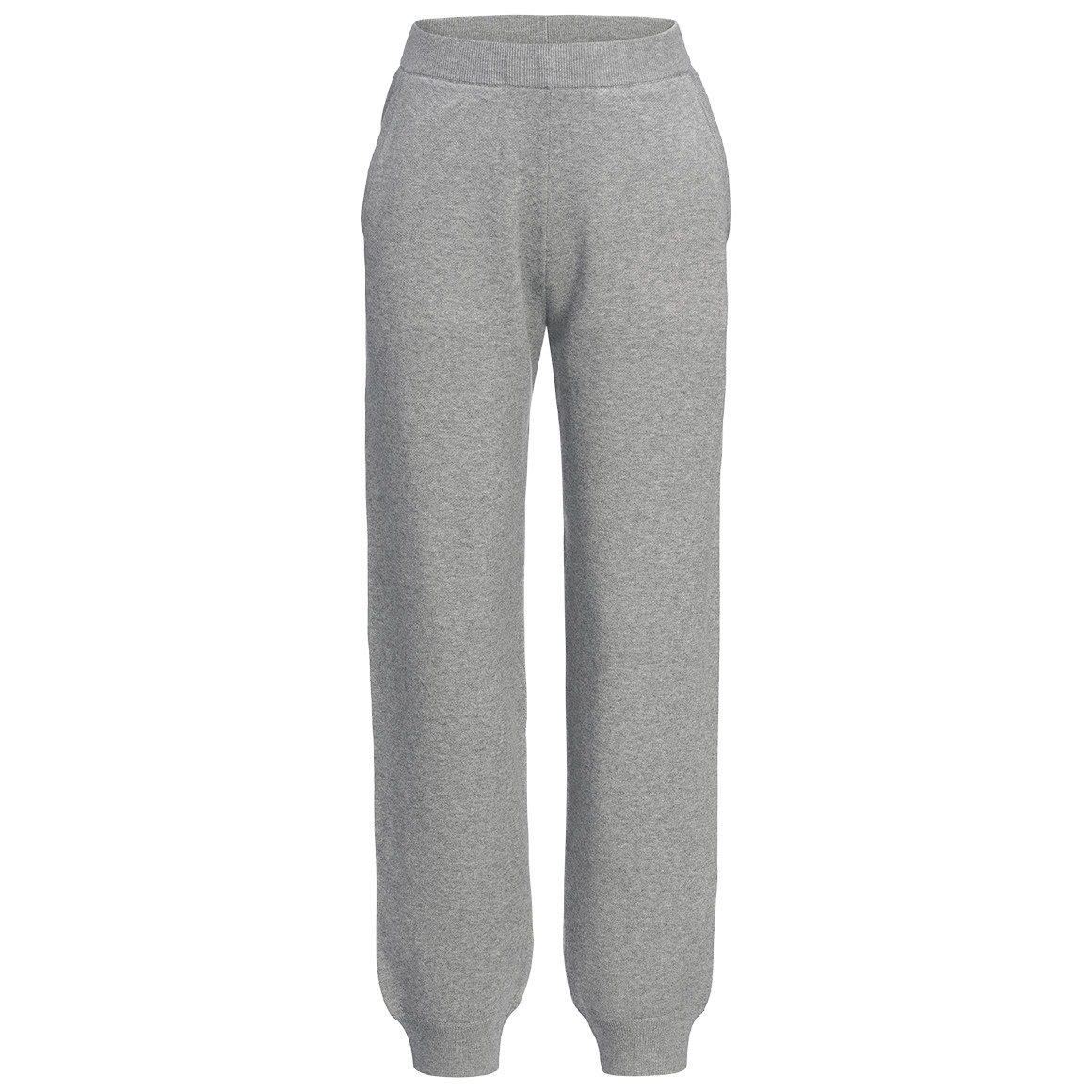 Damen Loungewear-Strickhose in Uni