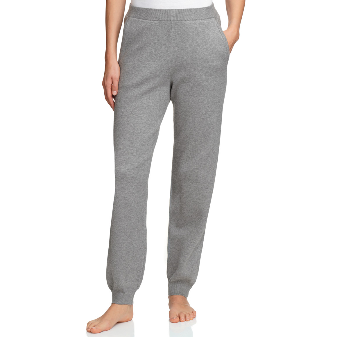 Damen Loungewear-Strickhose in Uni