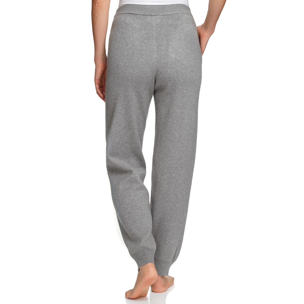 Damen Loungewear-Strickhose in Uni