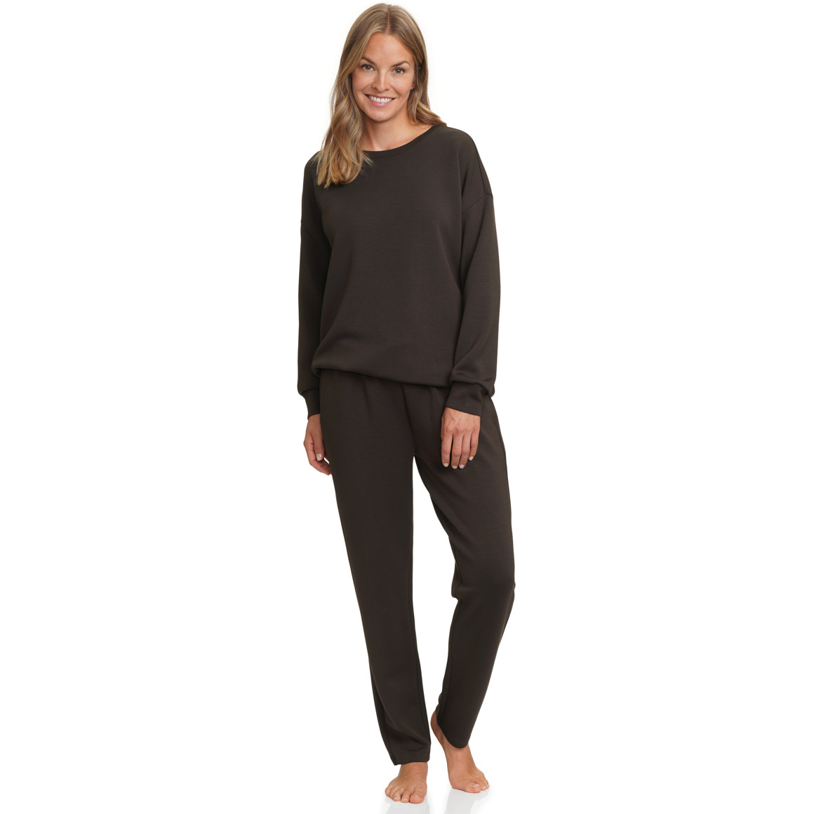 Damen Sweatshirt aus Modal-Mix