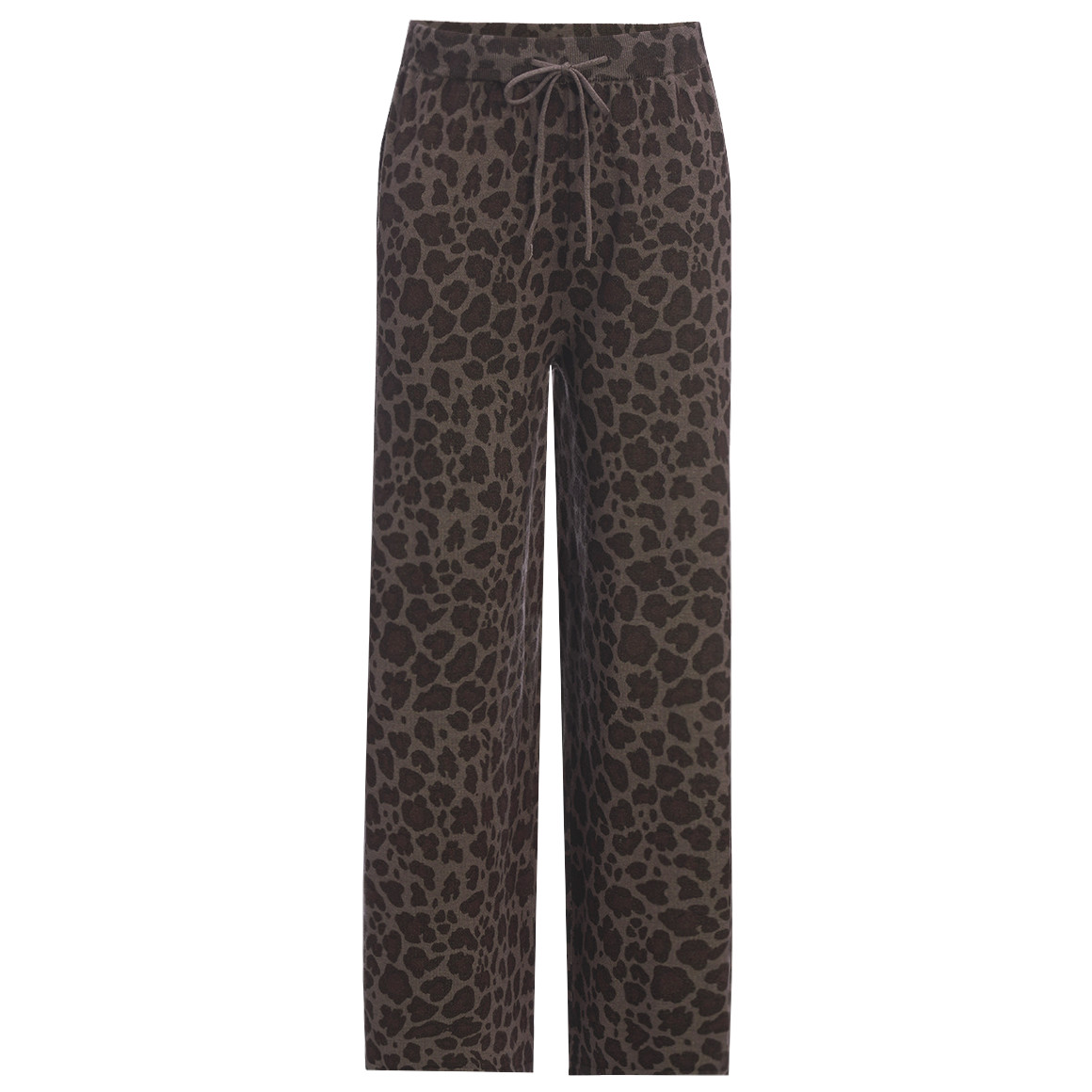 Damen Loungewear-Hose im Leo-Look