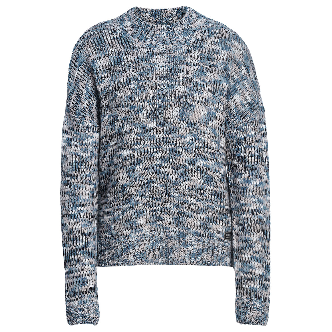 Damen Strickpullover mit Farb-Muster
