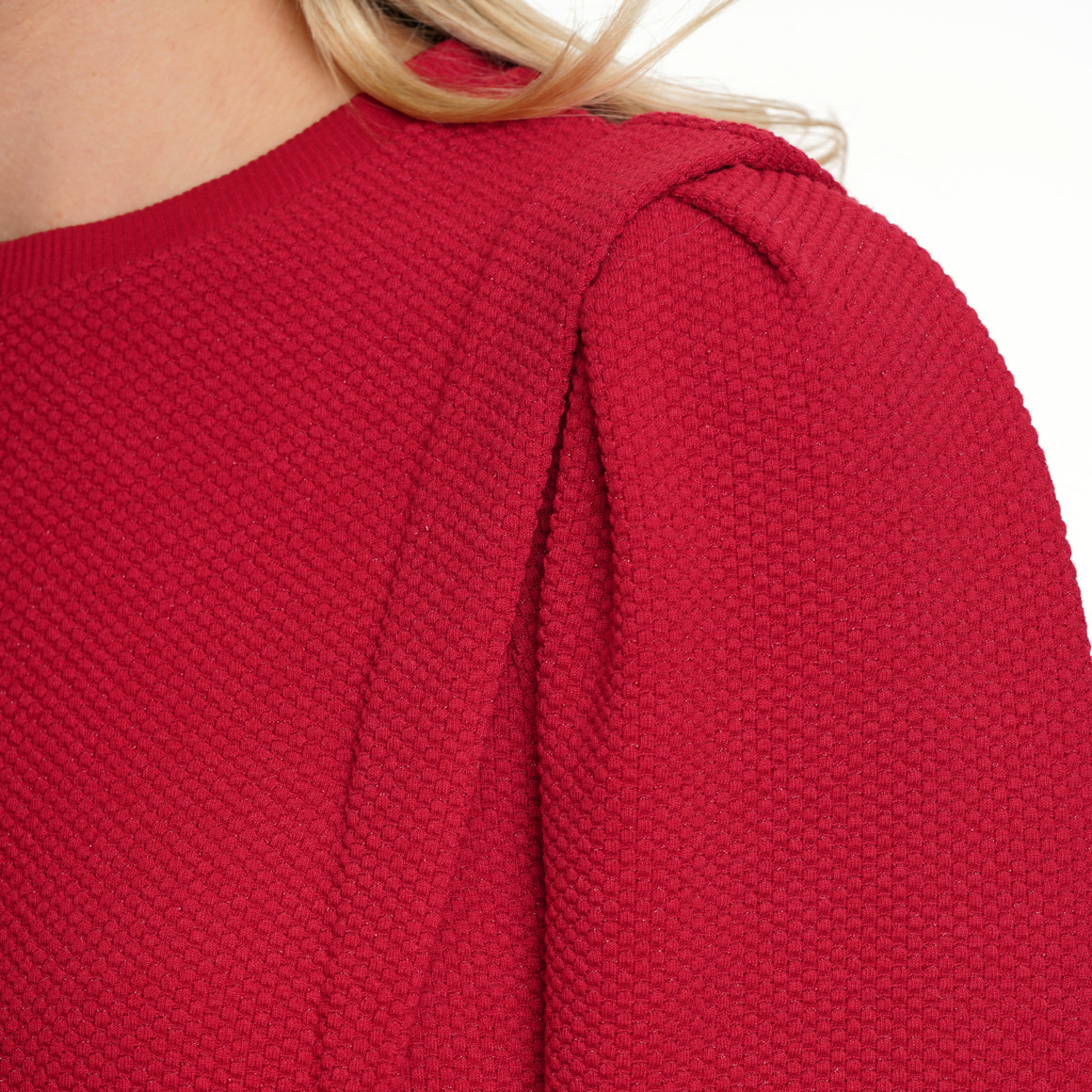 Damen Sweatshirt mit Effektgarn