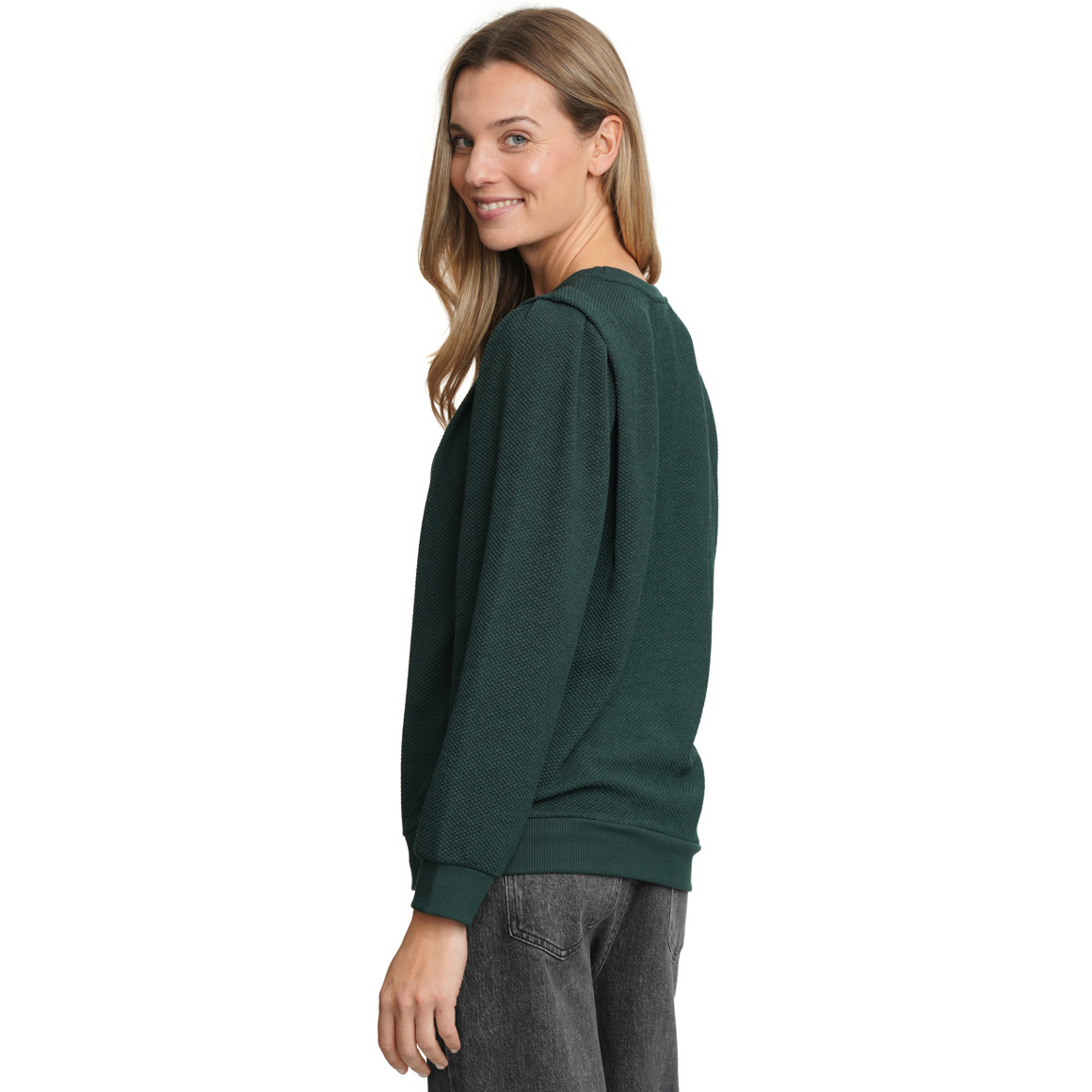 Sweater voor dames met effectgaren