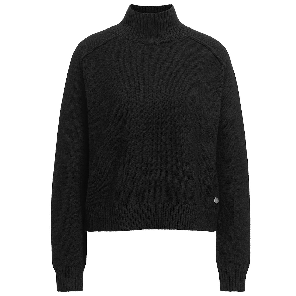 Damen Strickpullover mit Stehkragen