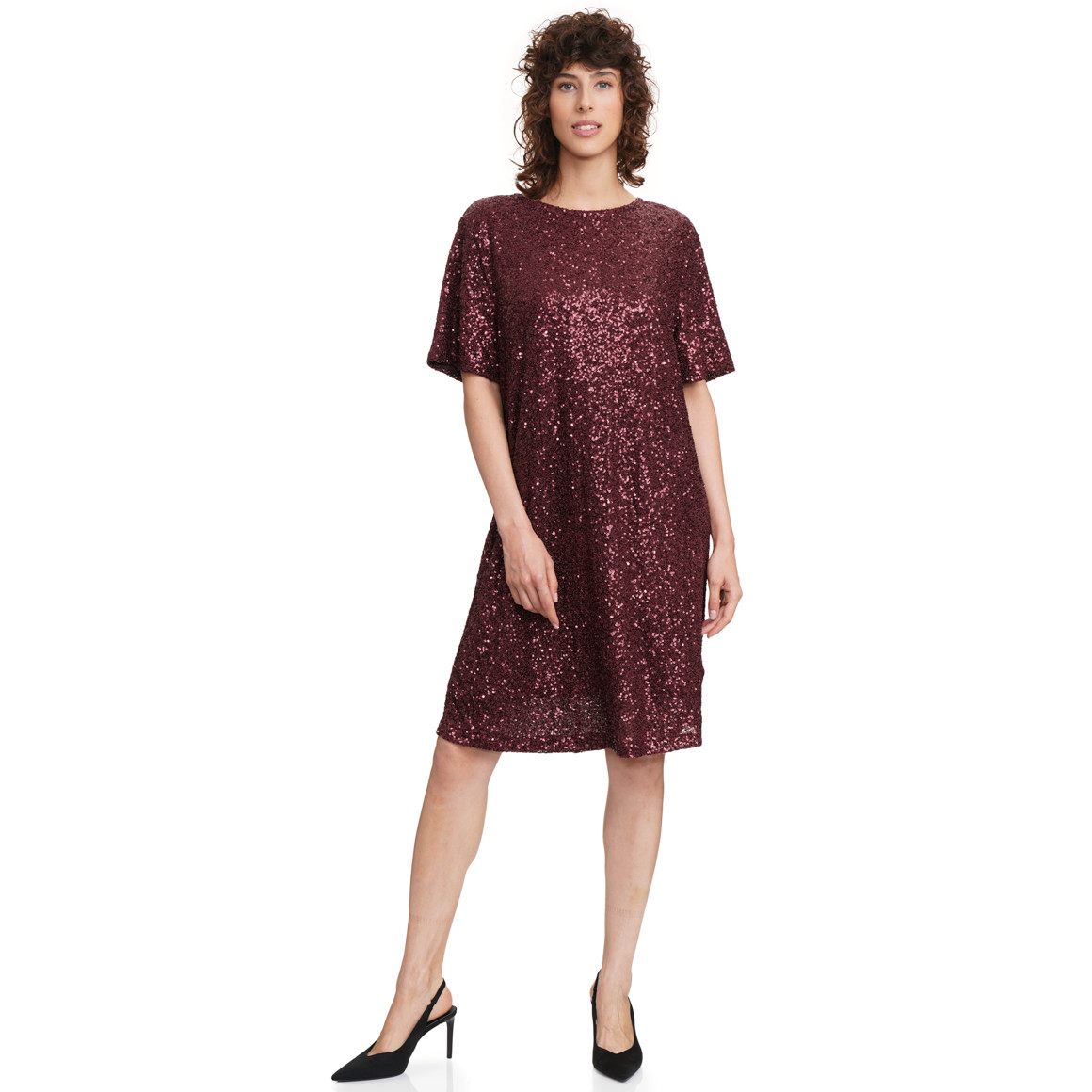 Damen Kleid mit glitzernden Pailletten