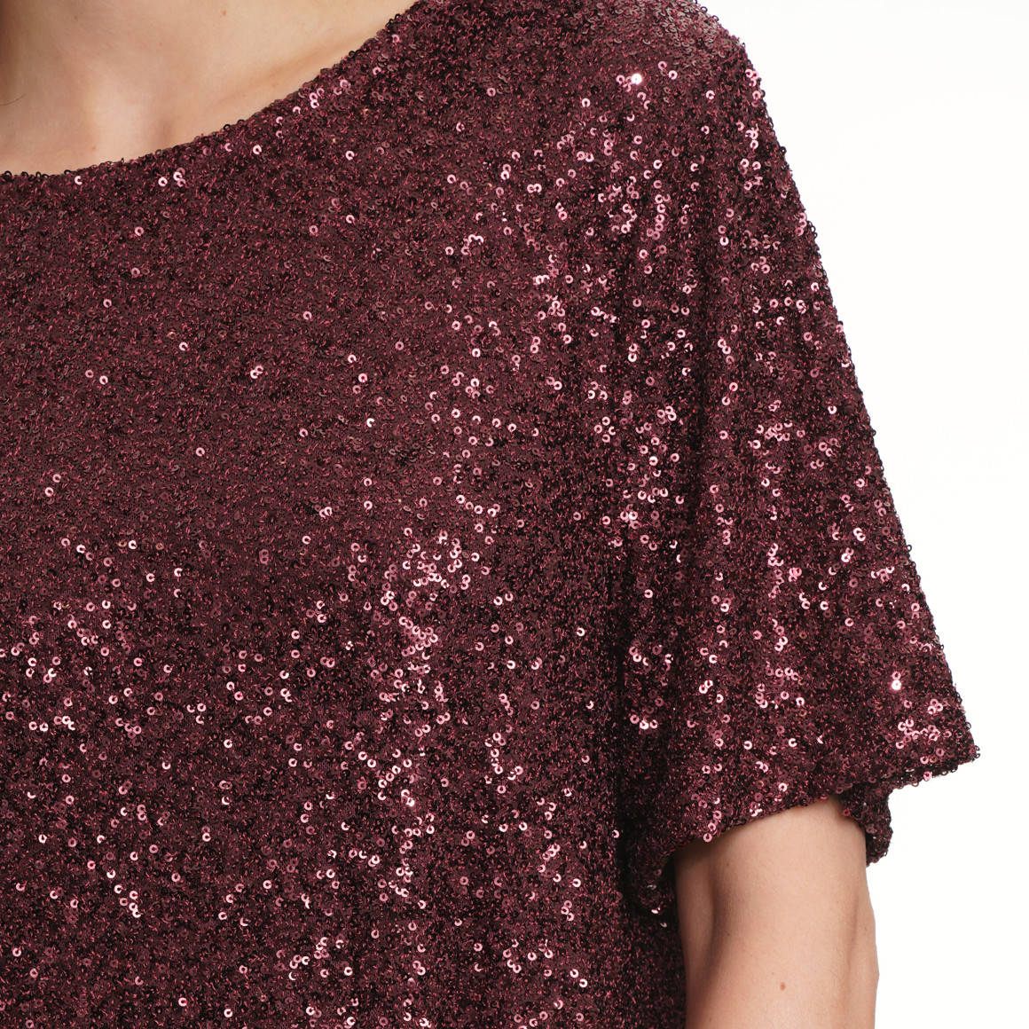 Damen Kleid mit glitzernden Pailletten