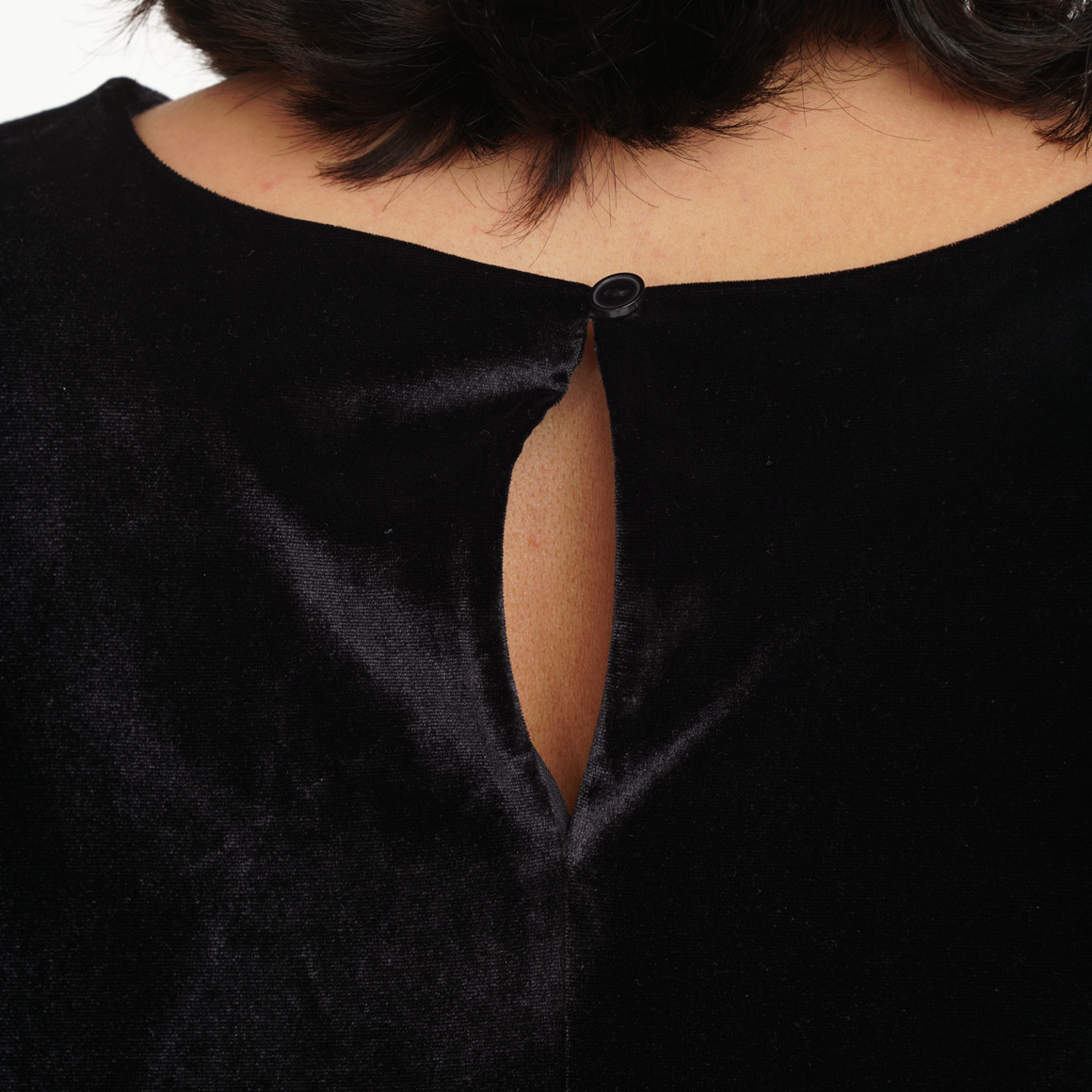 Fluwelen jurk voor dames