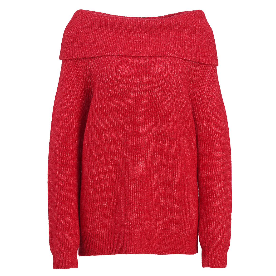 Damen Strickpullover in Rippstrick
