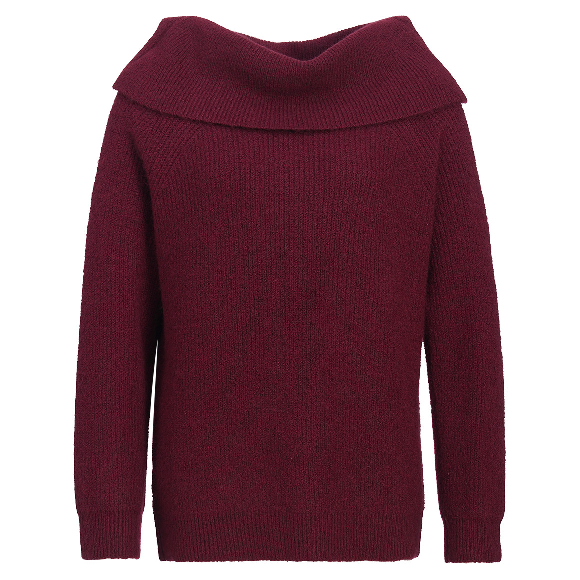 Damen Strickpullover in Rippstrick