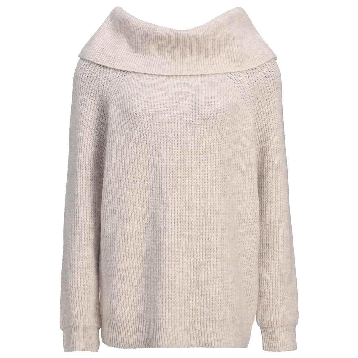 Damen Strickpullover in Rippstrick