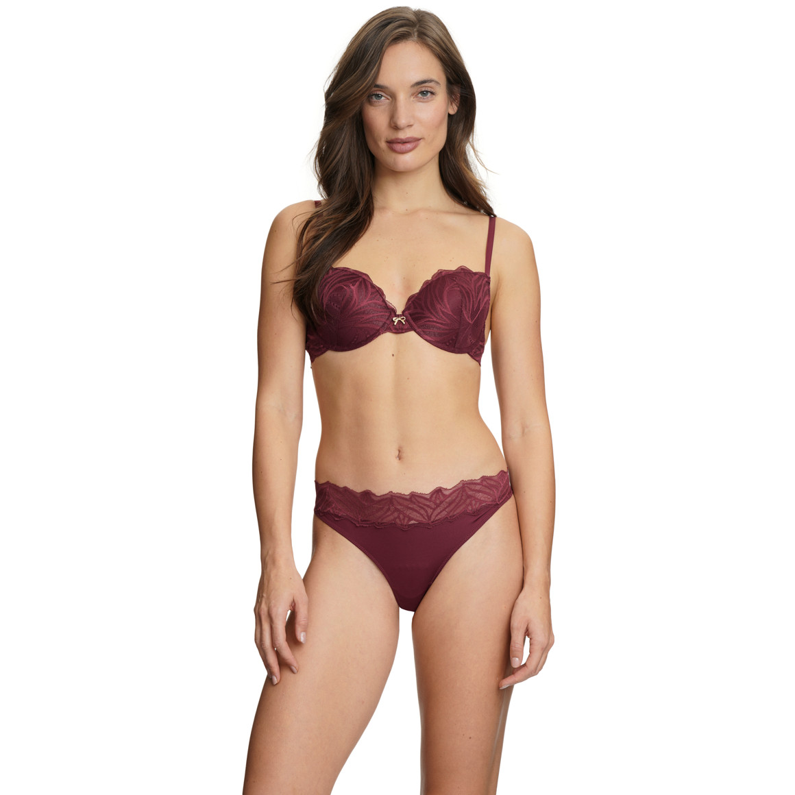 2 Damen Strings mit Spitze