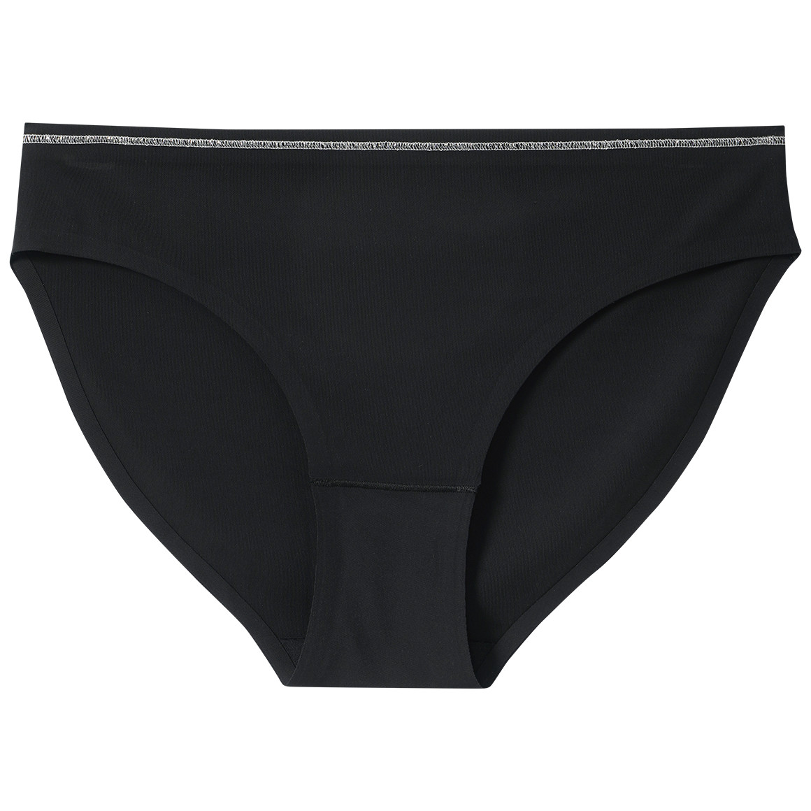 Dames' naadloze slip met effectgaren