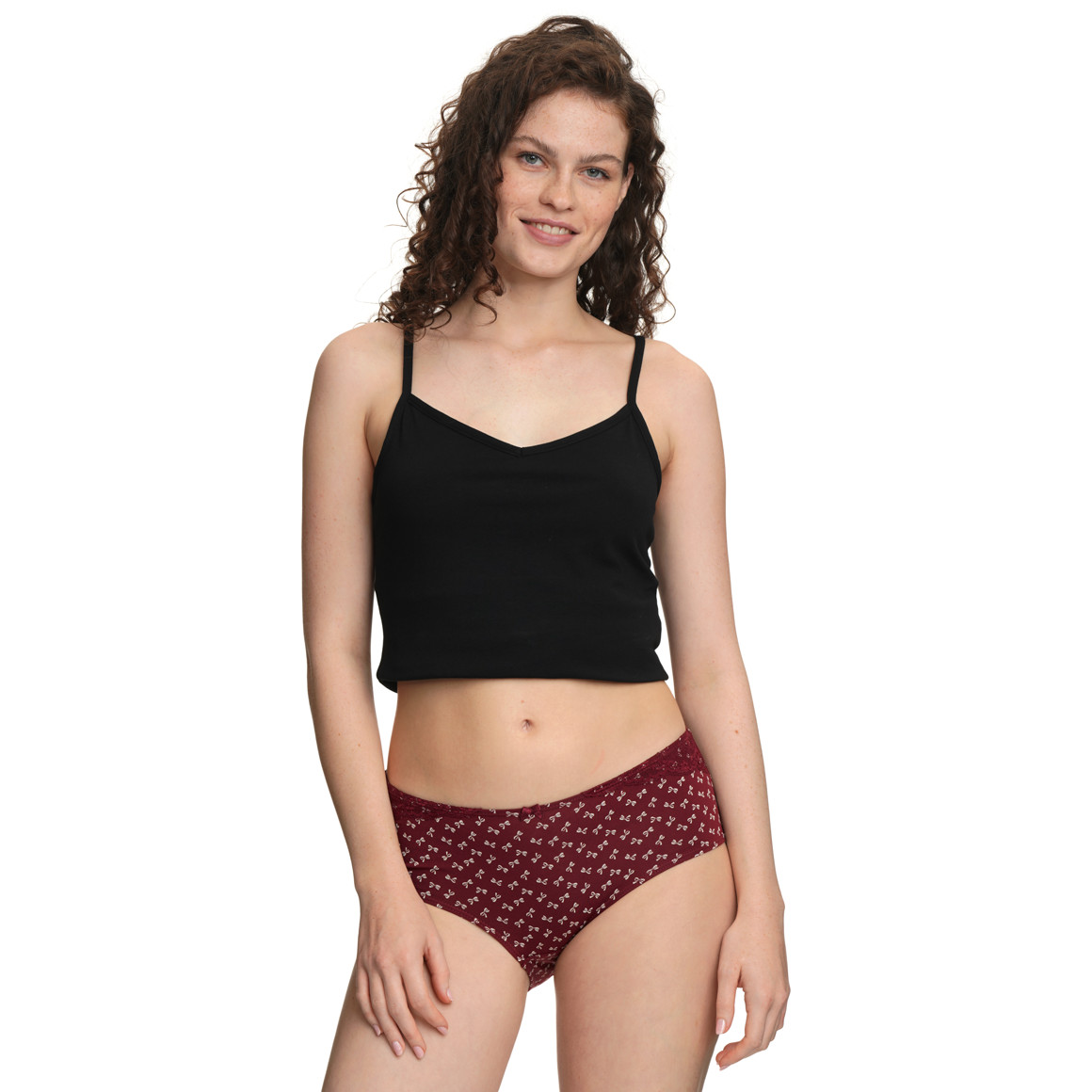 4 Damen Pantys in verschiedenen Dessins