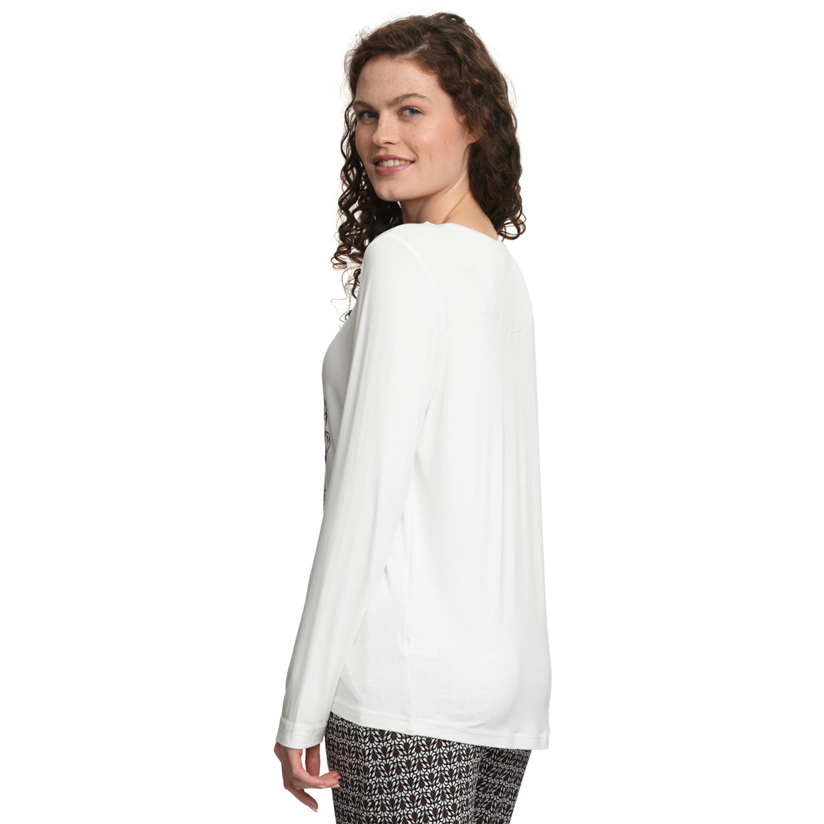 Dames slaapshirt met print