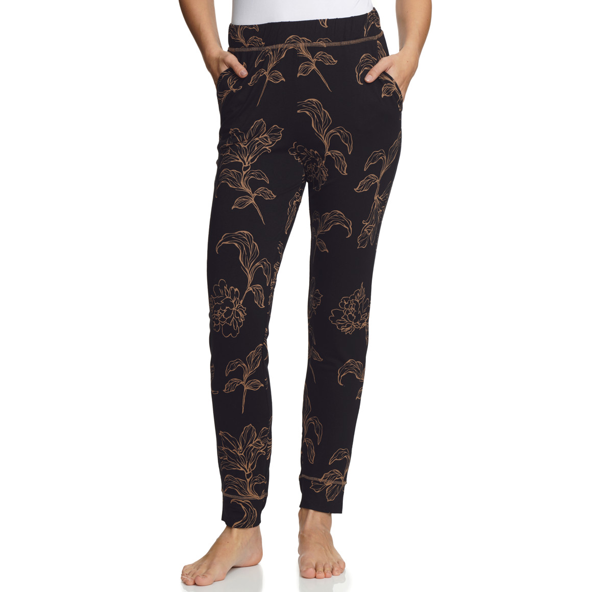 Pyjamabroek voor dames met all-over print
