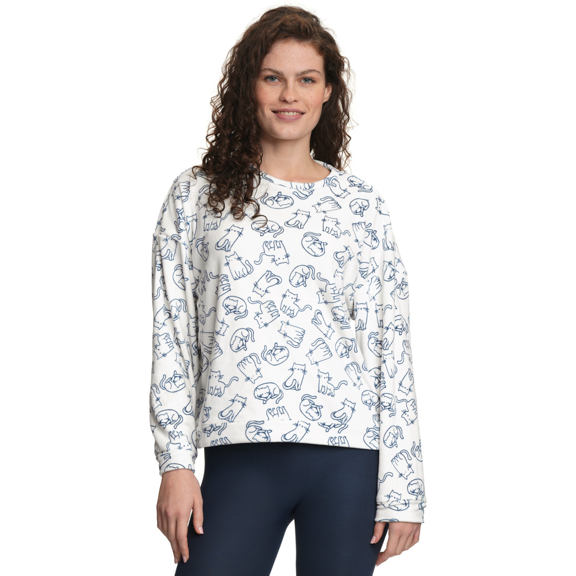 Damen Loungewear-Sweatshirt