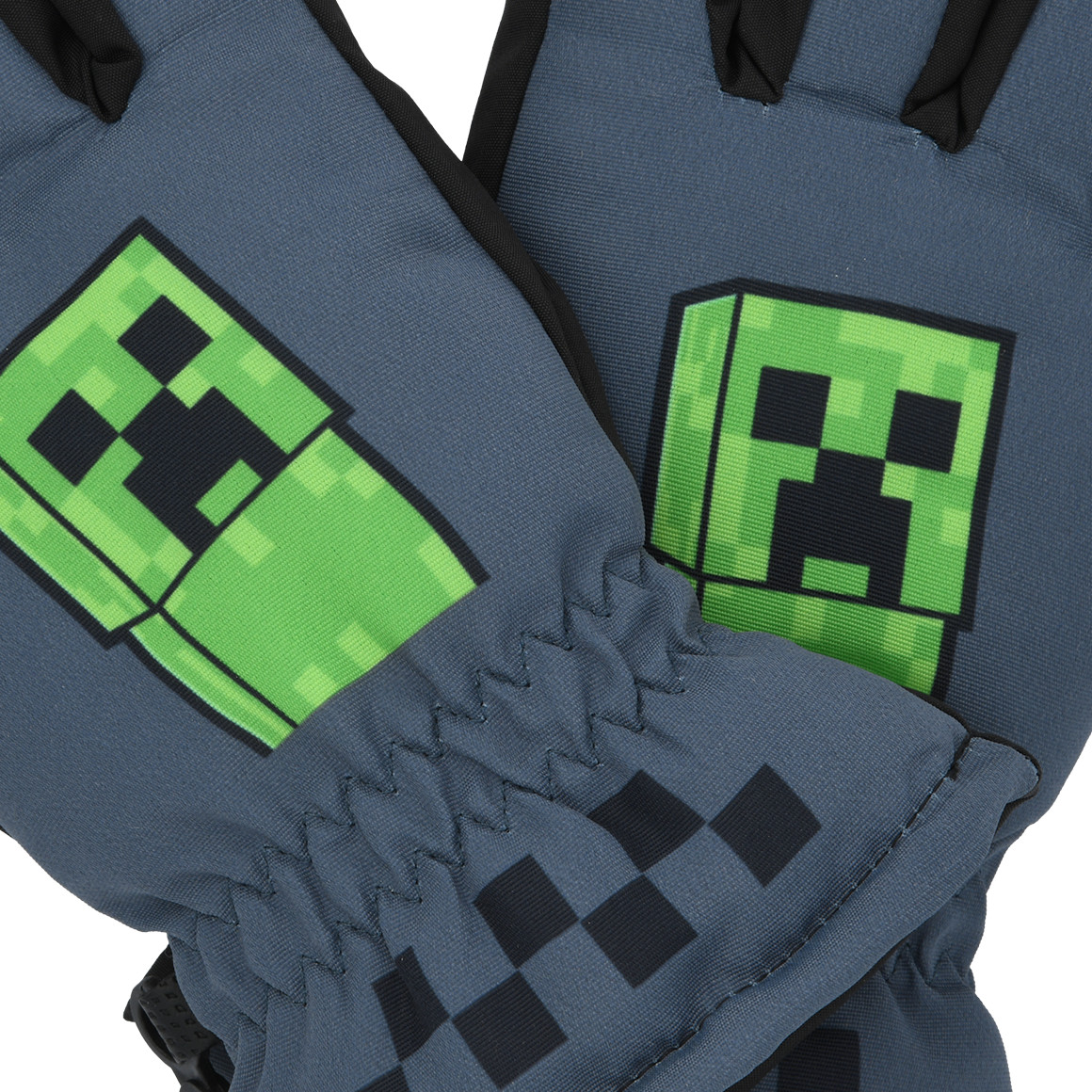 Minecraft Handschuhe mit Fleecefutter