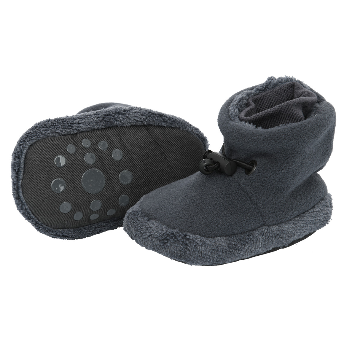 Baby fleece schoenen met anti-slip noppen