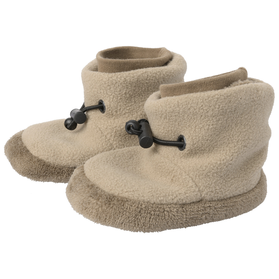 Baby fleece schoenen met anti-slip noppen