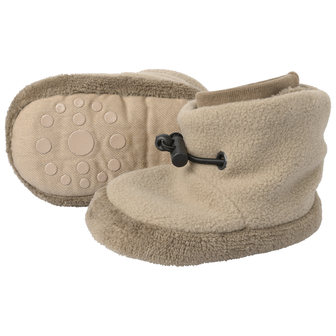 Baby fleece schoenen met anti-slip noppen