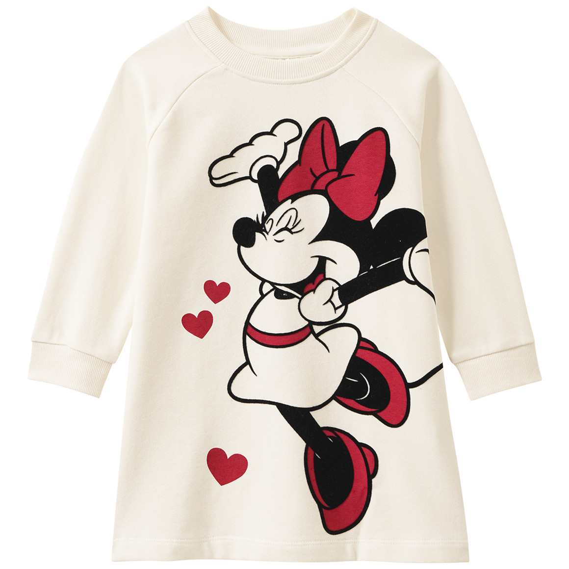 Minnie Maus Set mit Sweatkleid und Leggings