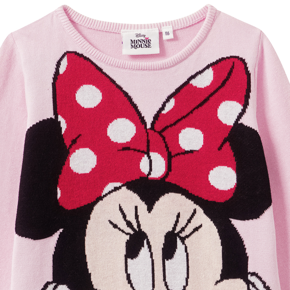 Katoenen gebreide Minnie Mouse-trui