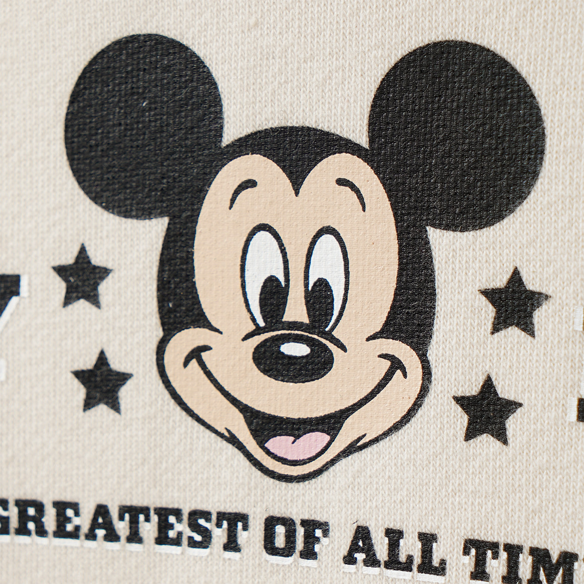 Micky Maus Hoodie mit Rücken-Print