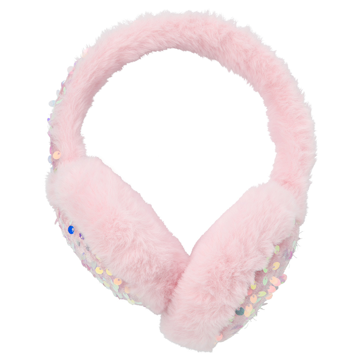 Mädchen Ohrenwärmer mit Pailletten