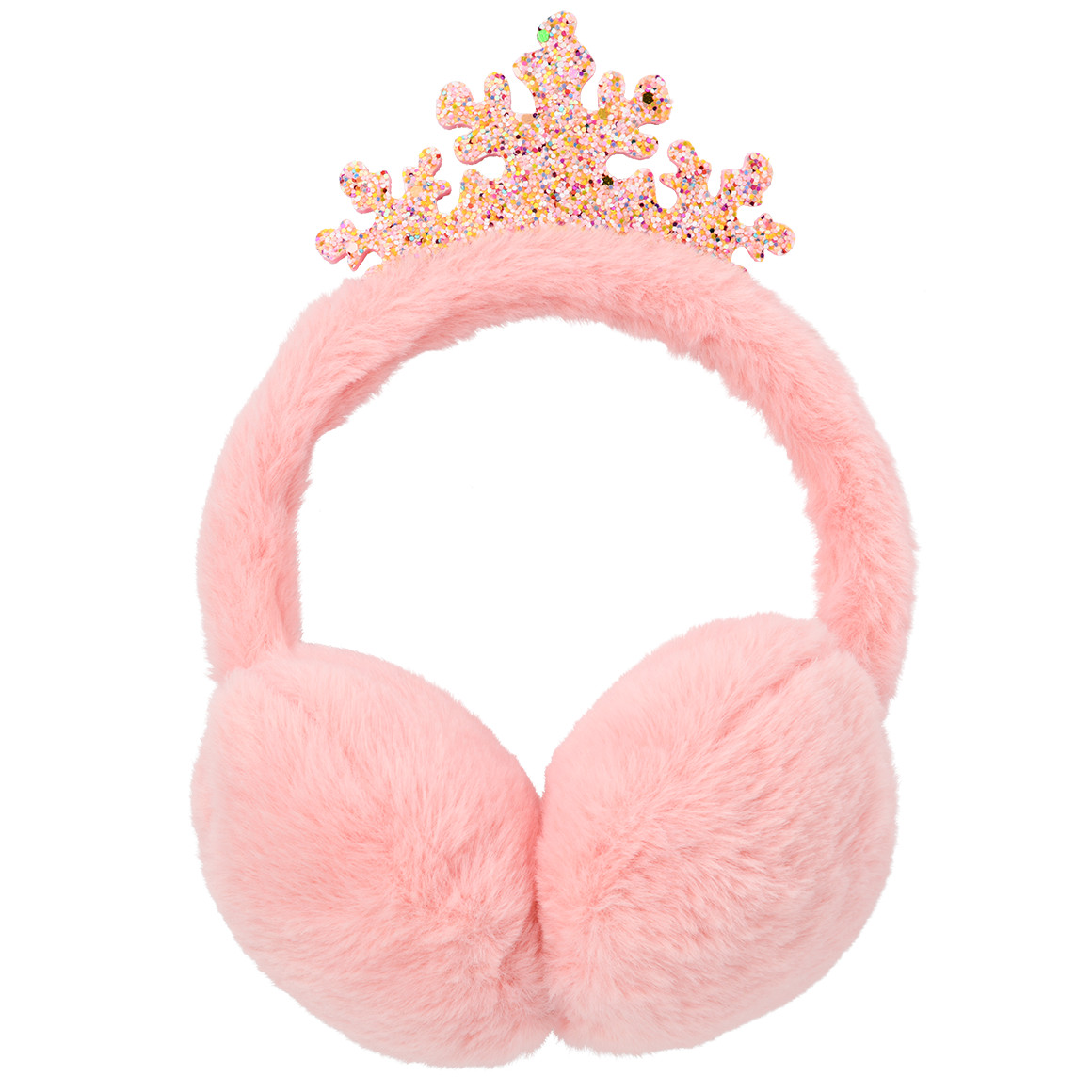 Mädchen Ohrenwärmer mit Krone