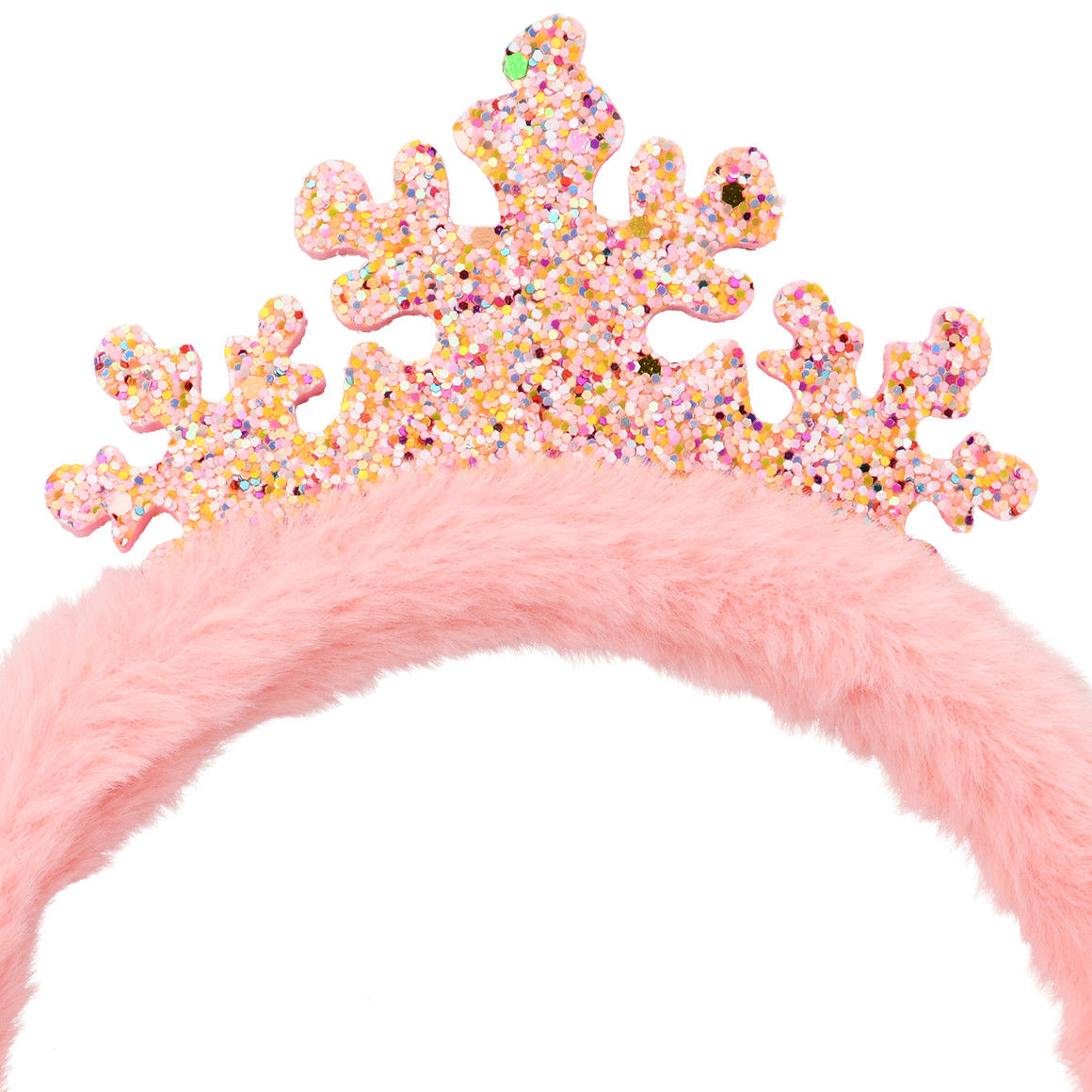 Mädchen Ohrenwärmer mit Krone