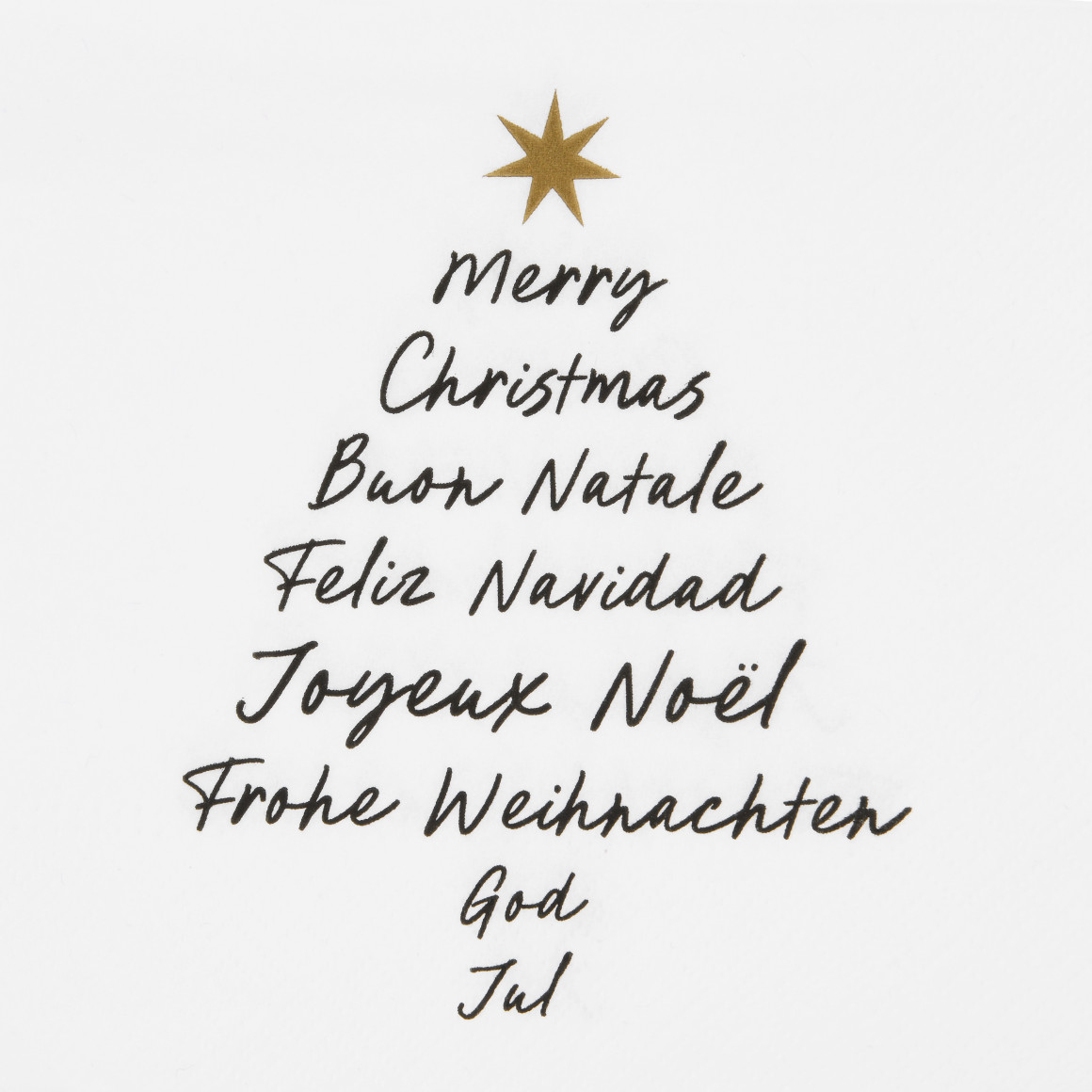 20 Servietten im weihnachtlichen Design