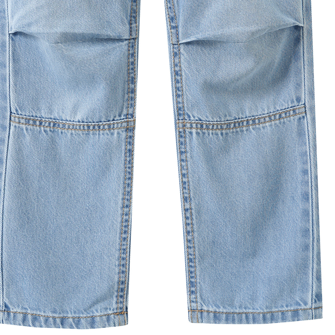 Jungen Pull-on-Jeans mit Kniefalte