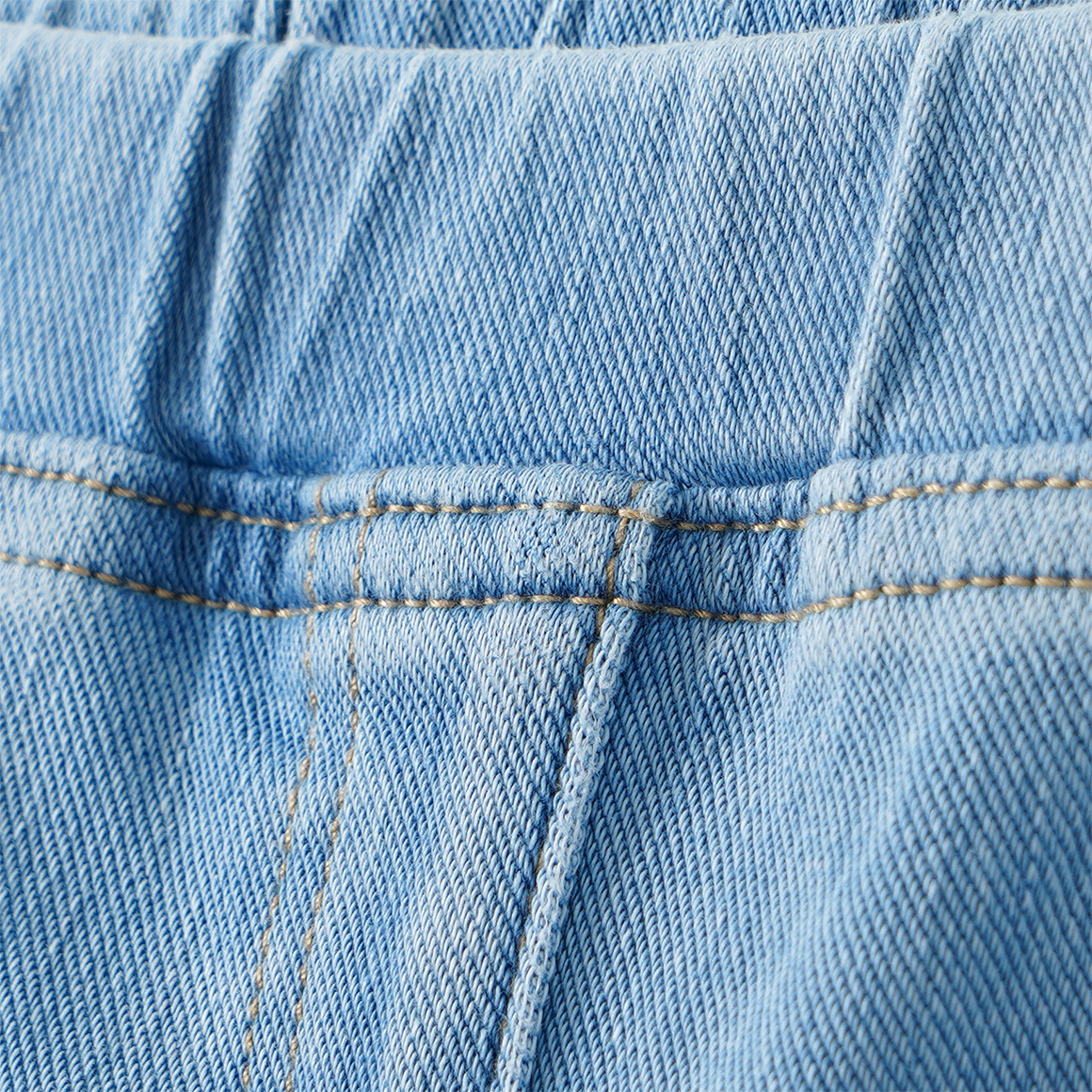 Meisjesjegging met elastische tailleband