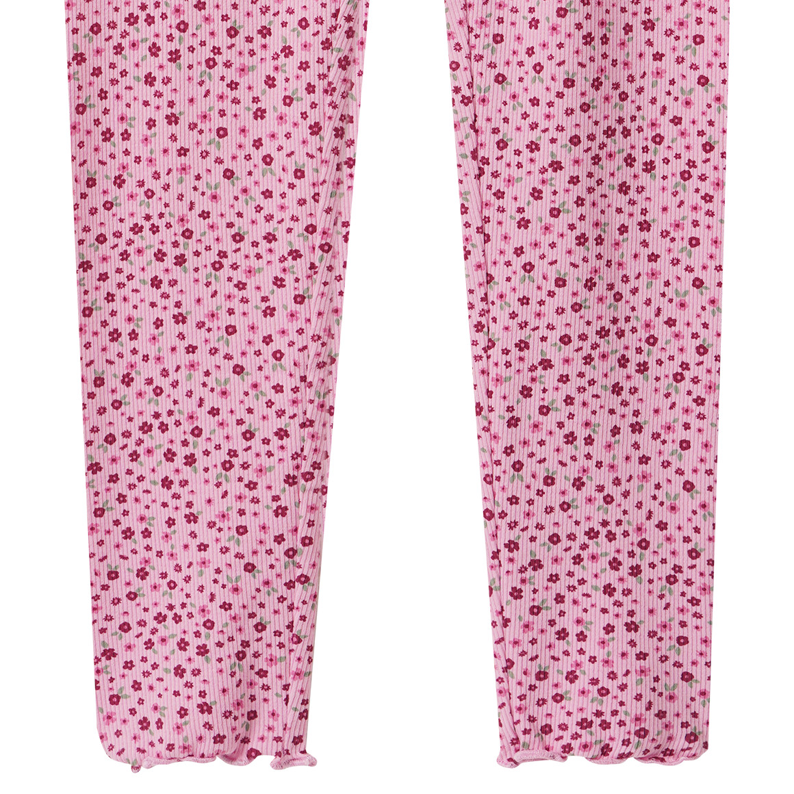 Mädchen Leggings mit Blumen
