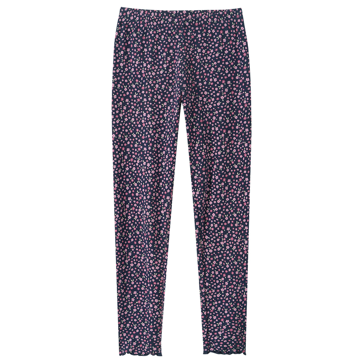 Mädchen Leggings mit Blumen