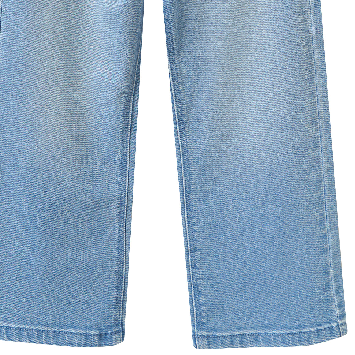 Mädchen Jeans mit Stoffgürtel