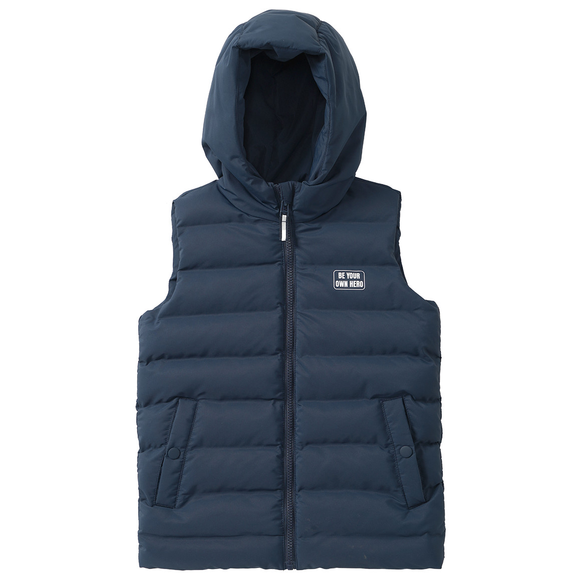 Jungen Steppweste mit Kapuze