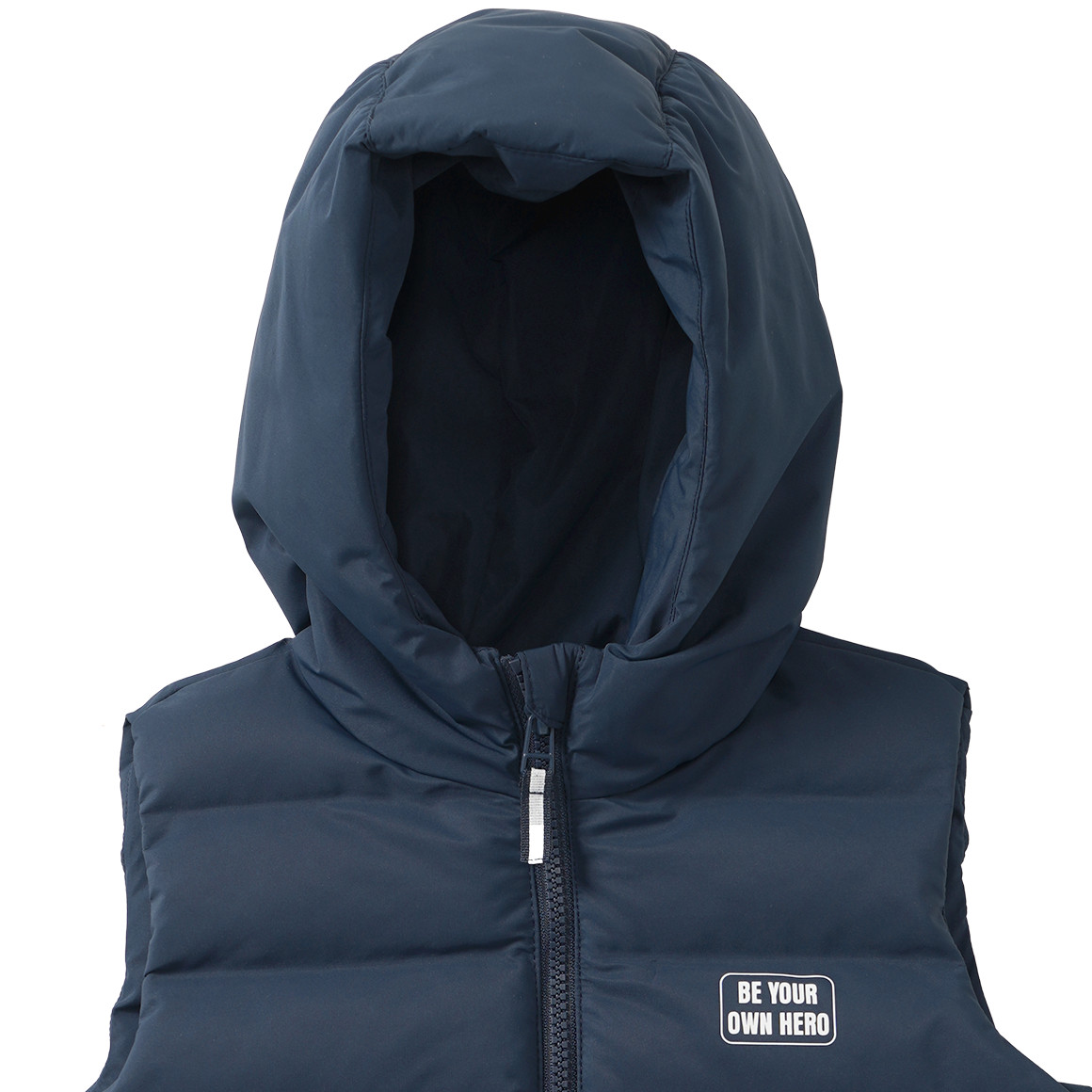 Jungen Steppweste mit Kapuze