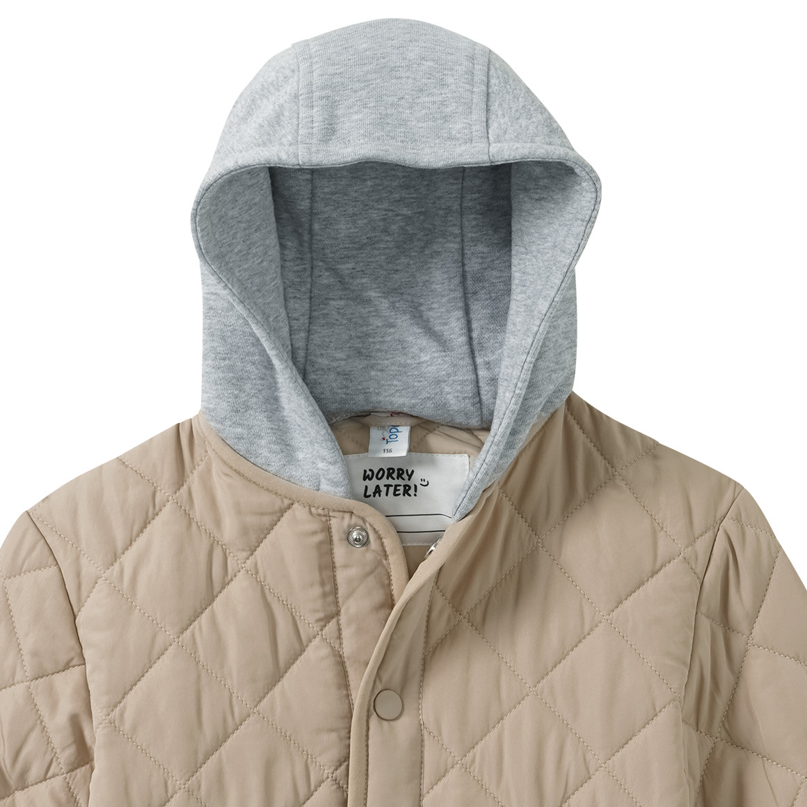 Jungen Steppjacke mit Kapuze