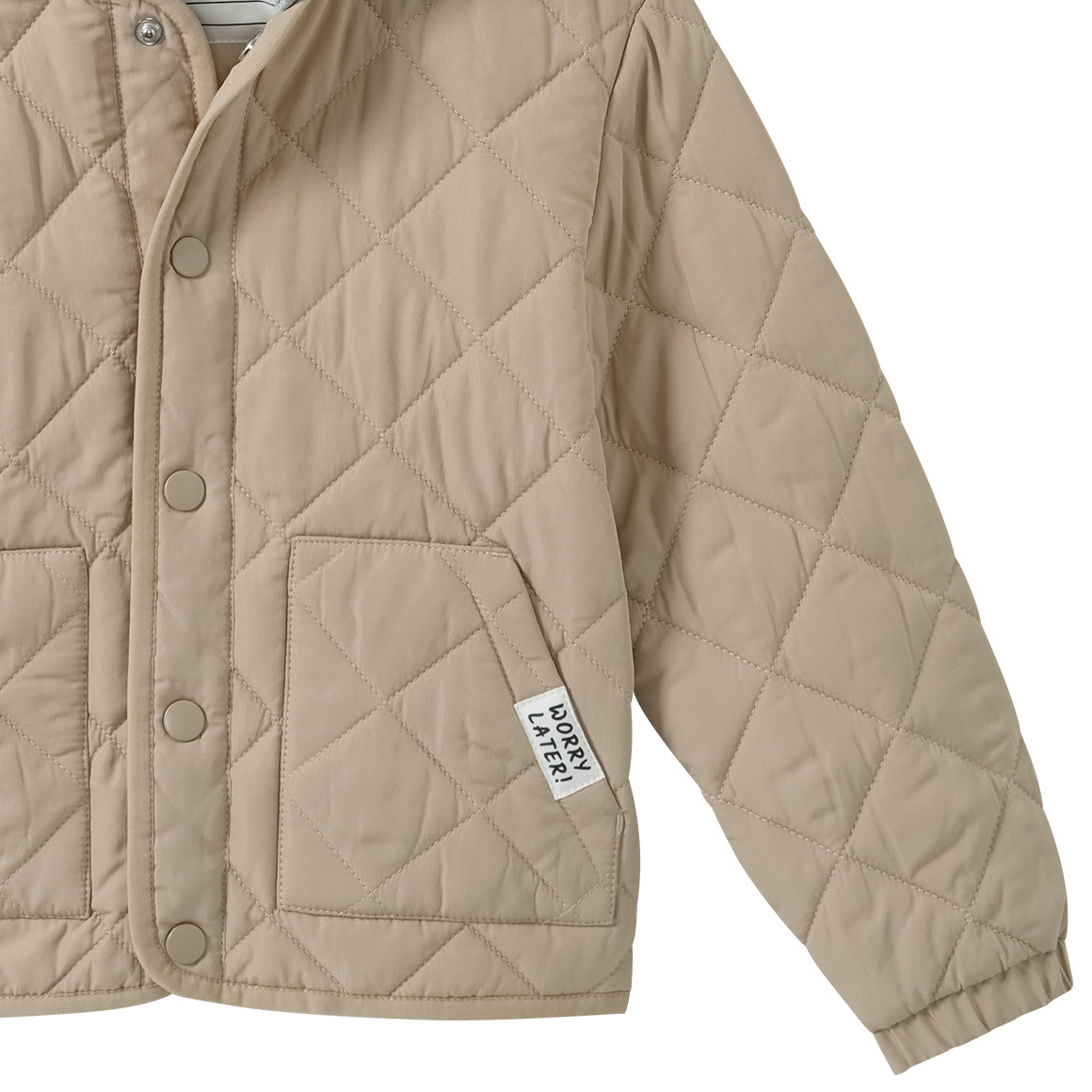 Jungen Steppjacke mit Kapuze