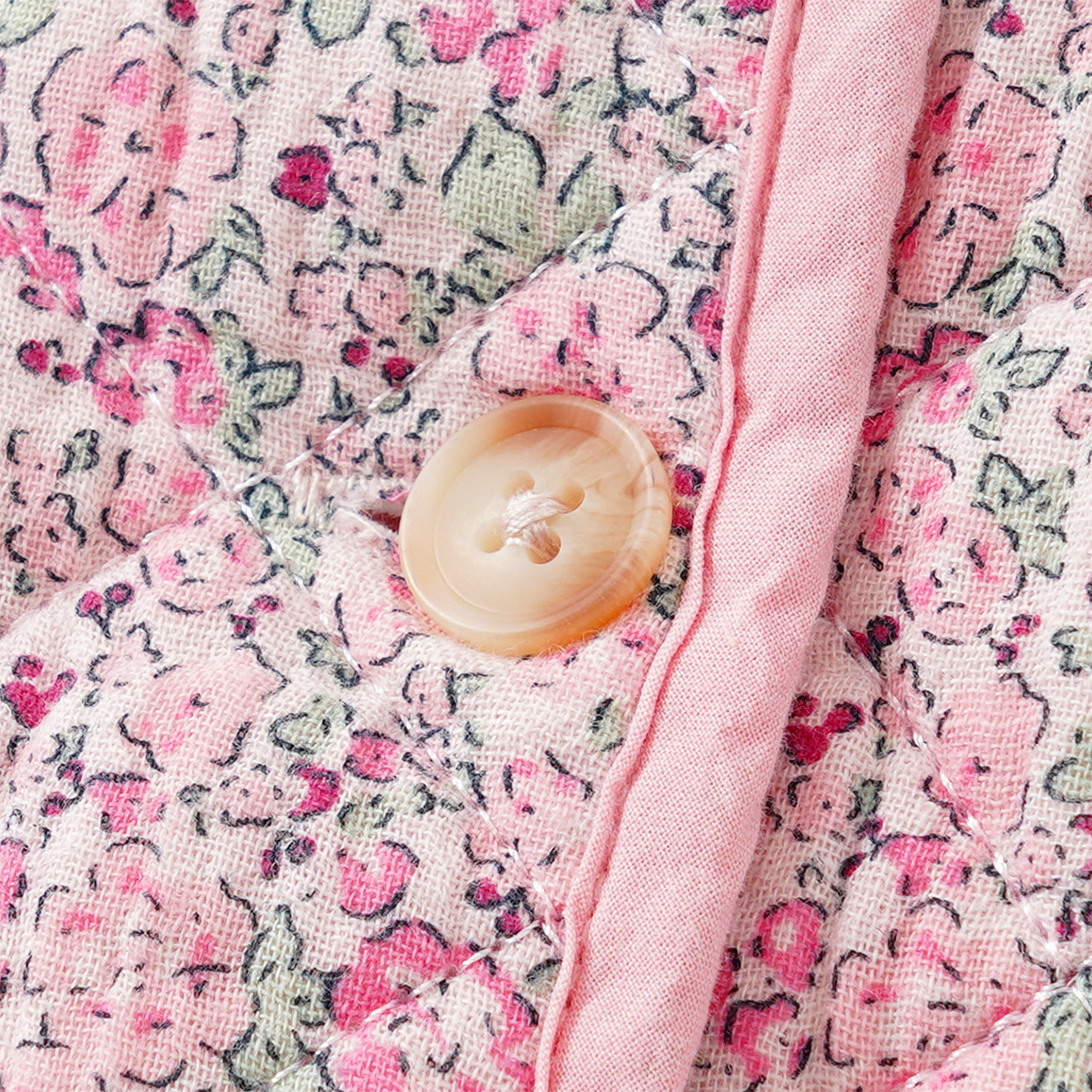 Meisjesjack met bloemenprint