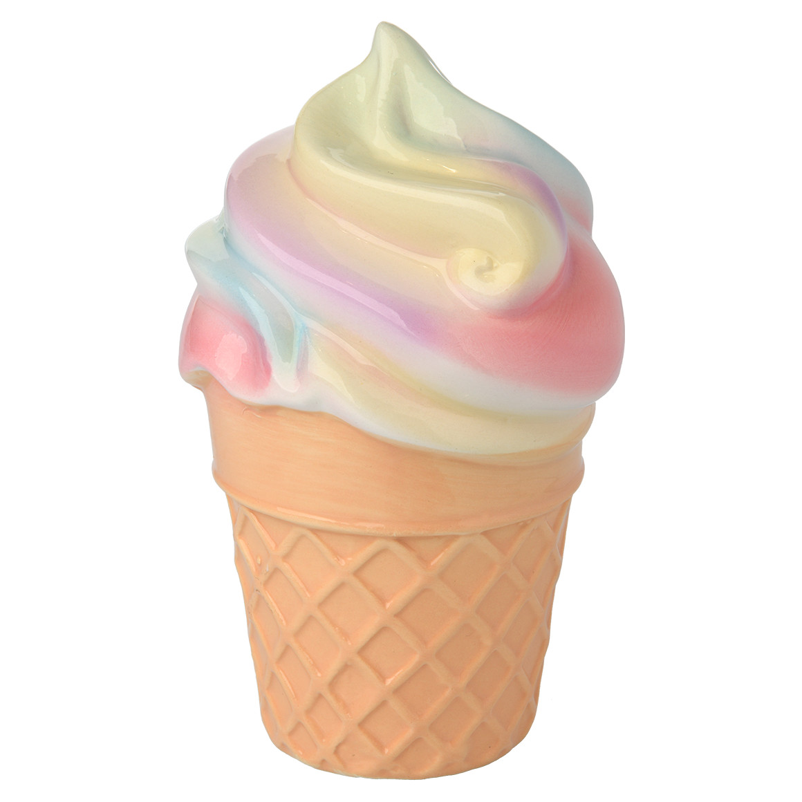 Spaarpot in de vorm van een ijsje