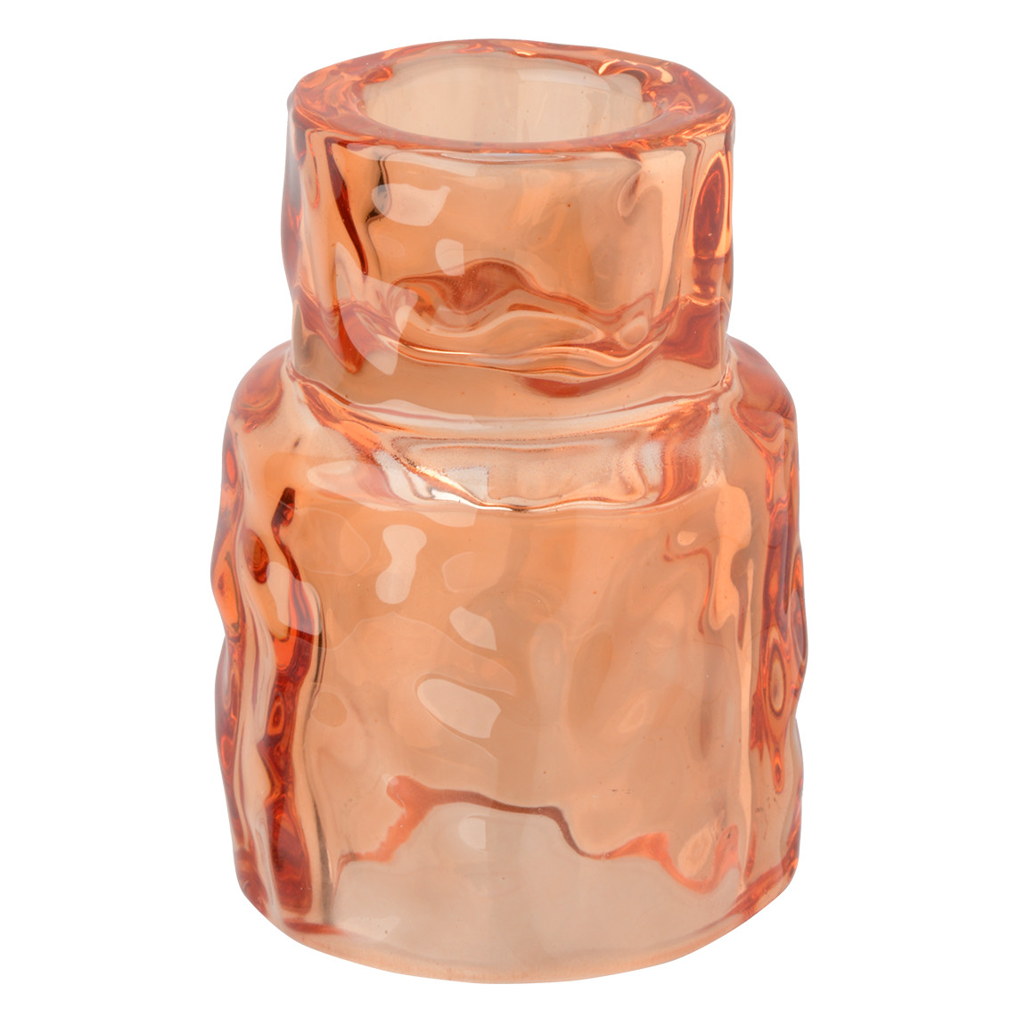 Wendbarer Kerzenhalter aus Glas