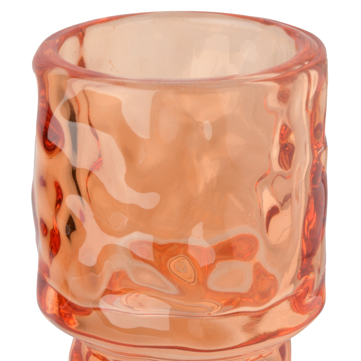 Wendbarer Kerzenhalter aus Glas