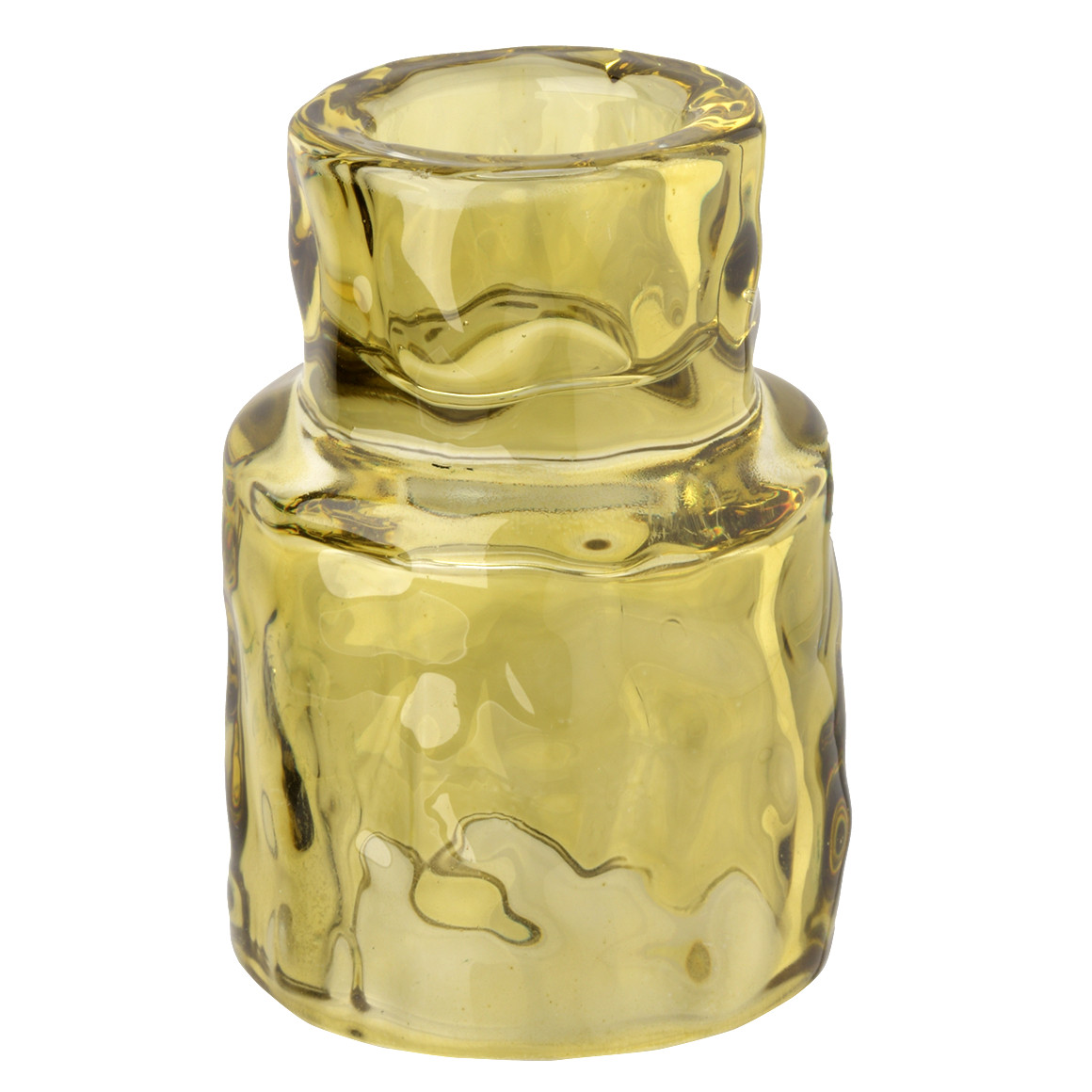 Wendbarer Kerzenhalter aus Glas