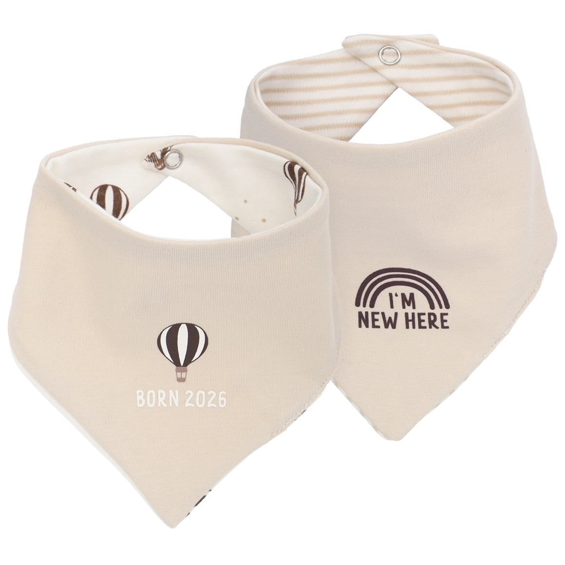 2 Baby Bandanas Born 2026