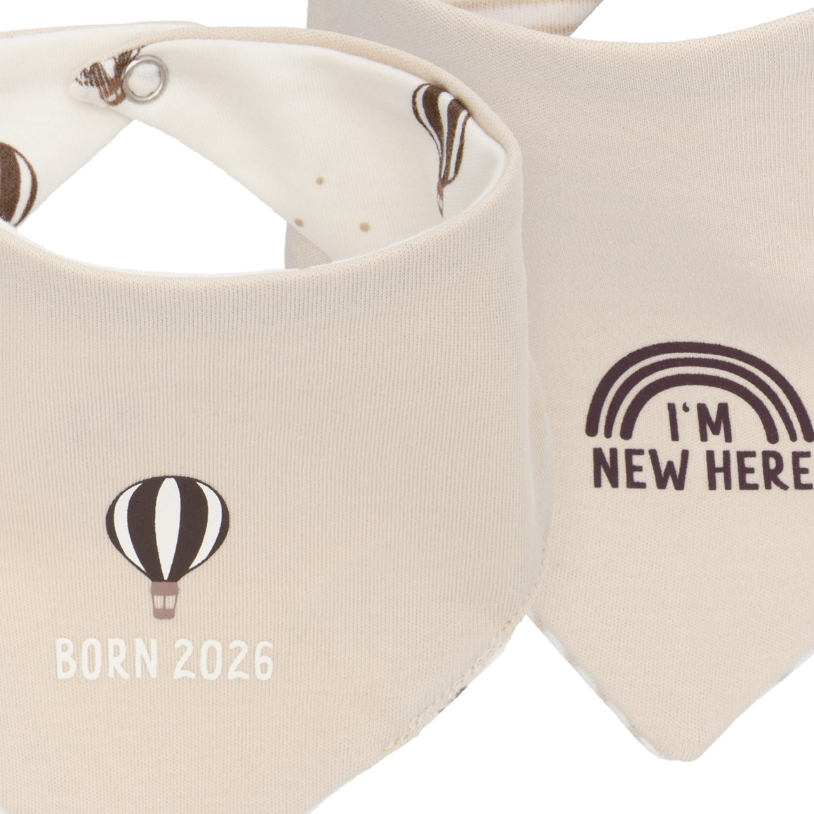 2 Baby Bandanas Born 2026