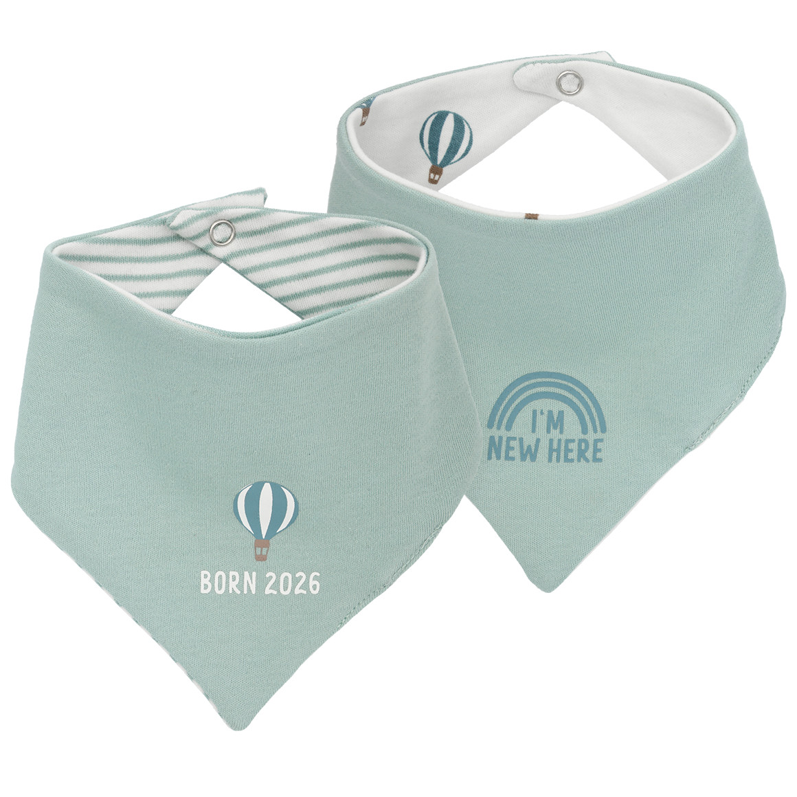 2 Baby Bandanas Born 2026